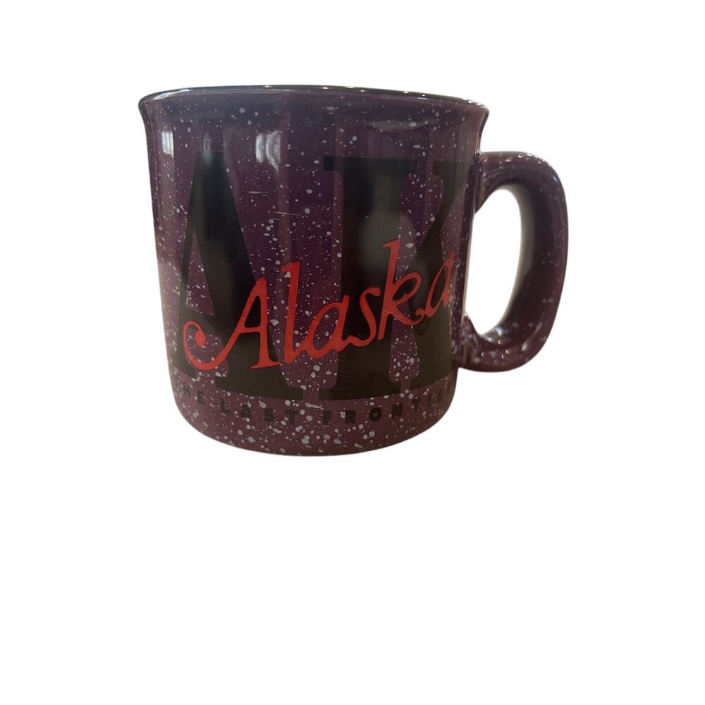 Alaska Speckled Purple Ceramic Coffee Mug